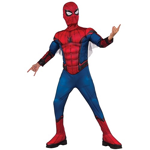 Featured Image for Boy’s Deluxe Spiderman Costume – Red & Blue