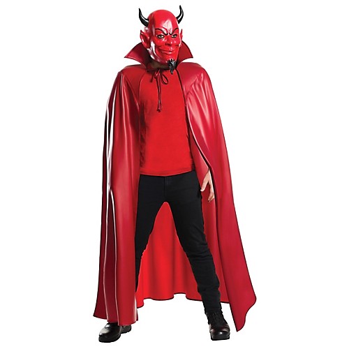 Featured Image for Deluxe Red Devil Cape & Mask Set – Scream Queens