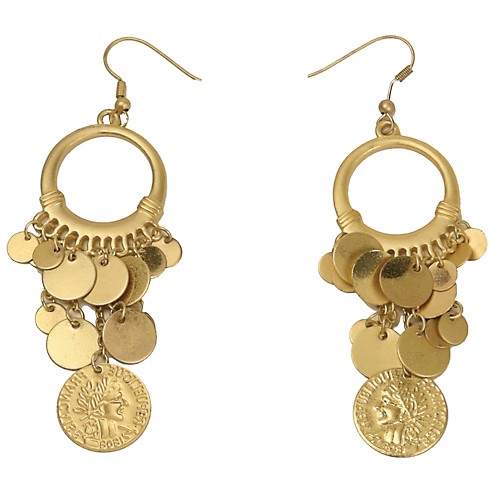 Featured Image for Spartan Queen Coin Earrings – 300 Movie