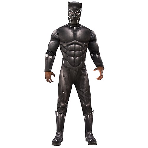 Featured Image for Men’s Deluxe Muscle Black Panther Costume