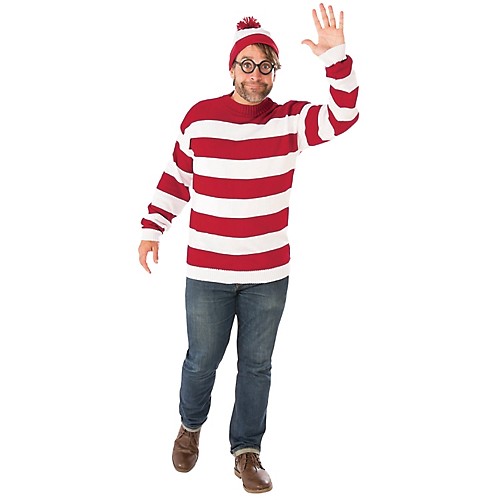 Featured Image for Men’s Plus Size Deluxe Where’s Waldo Costume