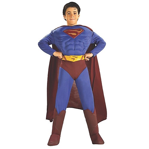 Featured Image for Boy’s Deluxe Muscle Chest Superman Costume