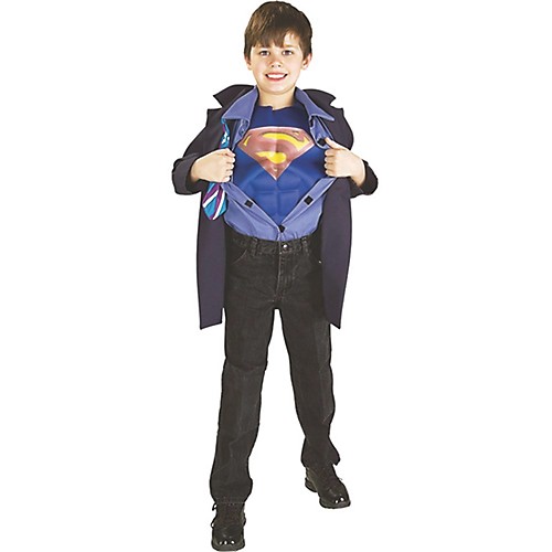 Featured Image for Boy’s Clark Kent Superman Reverse Costume