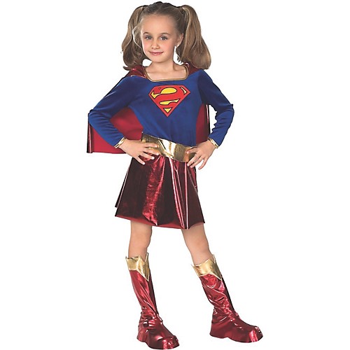 Featured Image for Girl’s Deluxe Supergirl Costume