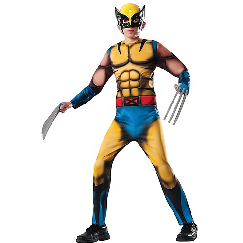 Featured Image for Boy’s Deluxe Muscle Chest Wolverine Costume