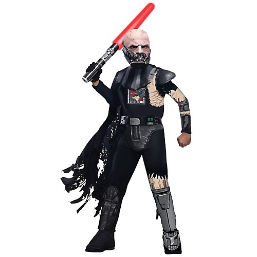 Featured Image for Boy’s Darth Vader Battle Damaged Costume – Star Wars Classic
