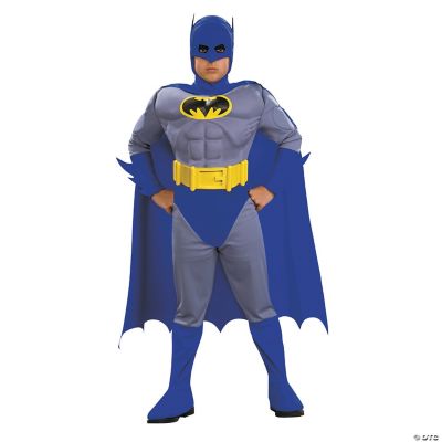 Boy's Deluxe Muscle Batman™ Costume - Medium | Oriental Trading