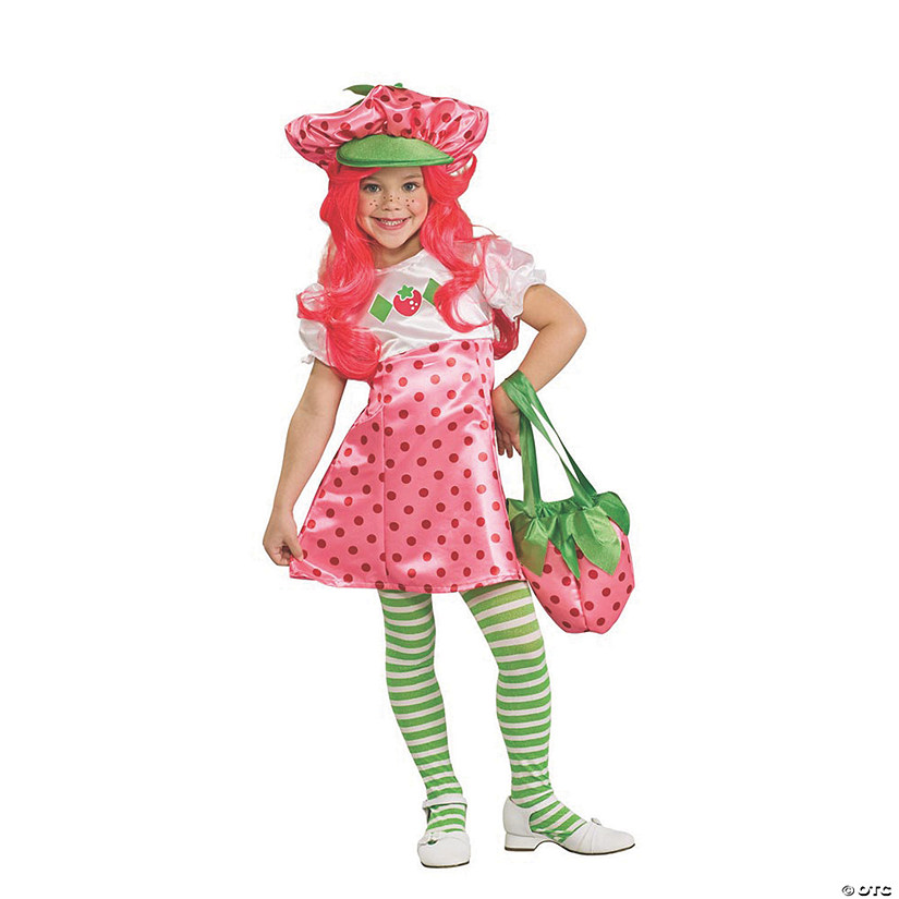 Toddler Girl's Deluxe Strawberry Shortcake™ Costume - 2T | Oriental Trading