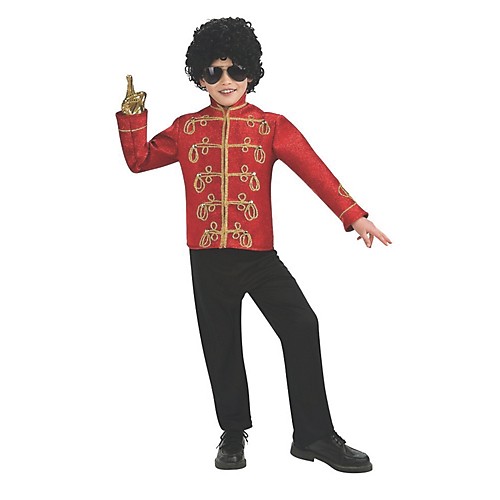 Featured Image for Boy’s Deluxe Red Military Michael Jackson Jacket