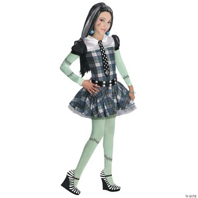 Girl's Edgy Monster High™ Frankie Stein Costume - Small - Discontinued