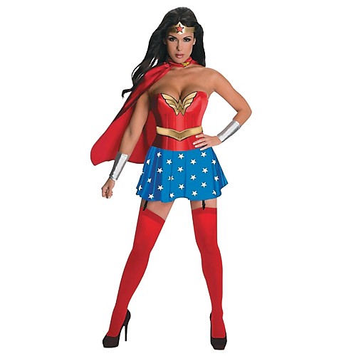 Featured Image for Women’s Deluxe Wonder Woman Corset Costume
