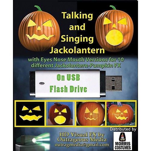 Featured Image for Jack-O’-Lantern Talking Digital Decor