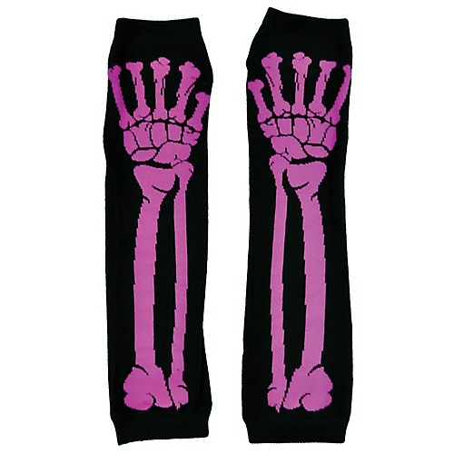 Featured Image for Glove Long Pink Bone Print