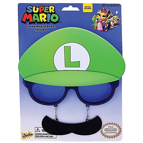 Featured Image for Luigi Sunstache – Super Mario Brothers