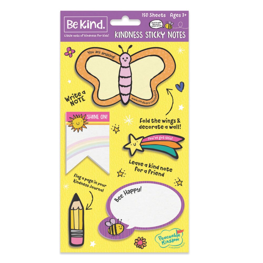 Be Kind Sticky Notes From MindWare
