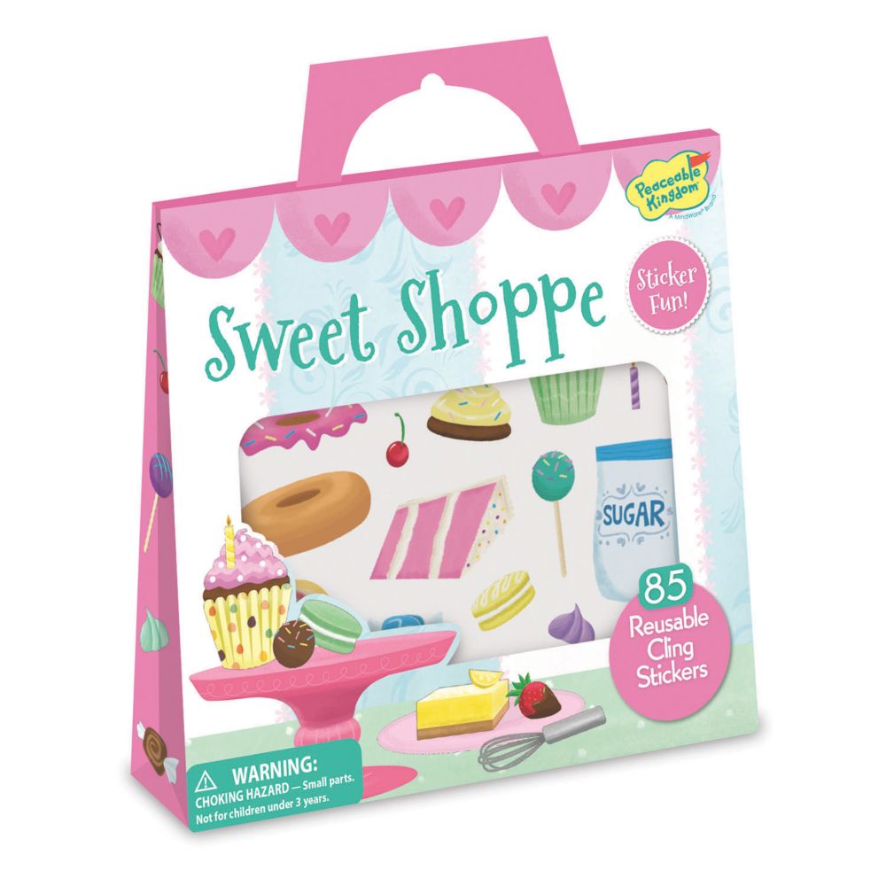 Sweet Shoppe Sticker Tote From MindWare