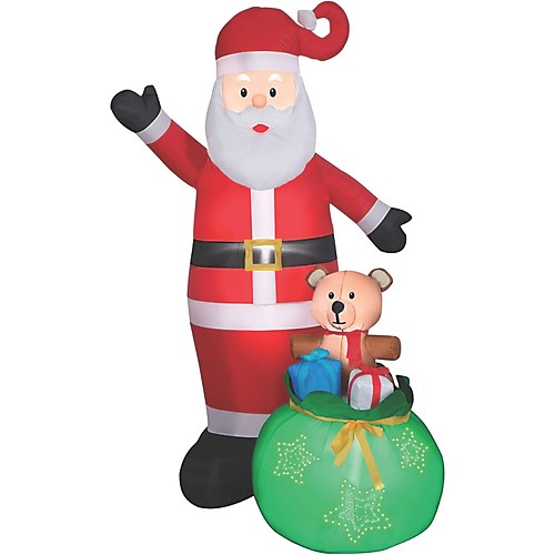 Featured Image for Airblown Lightshow Santa Inflatable