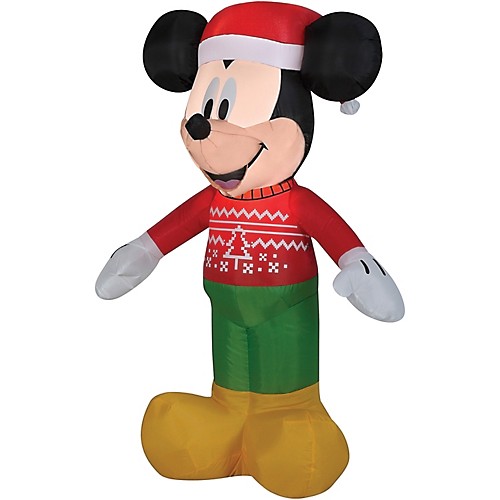 Featured Image for Airblown Mickey In Ugly Sweater