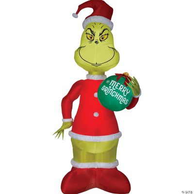 Featured Image for Giant Airblown Grinch with Ornament