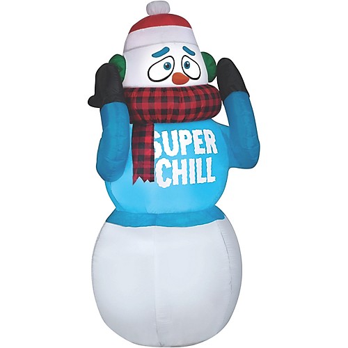 Featured Image for Airblown Shivering Snowman Inflatable