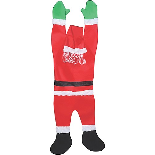 Featured Image for Santa Hanging From Gutter