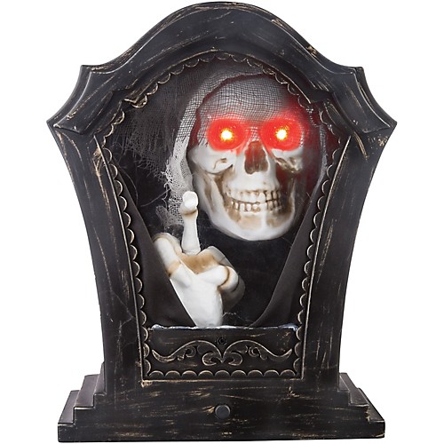 Featured Image for Tombstone Tapping Skeleton Prop