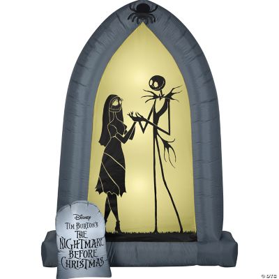 Featured Image for 7′ Airblown Arch with Jack & Sally – Large