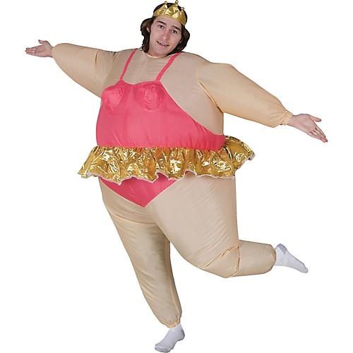 Featured Image for Adult Ballerina Inflatable Costume