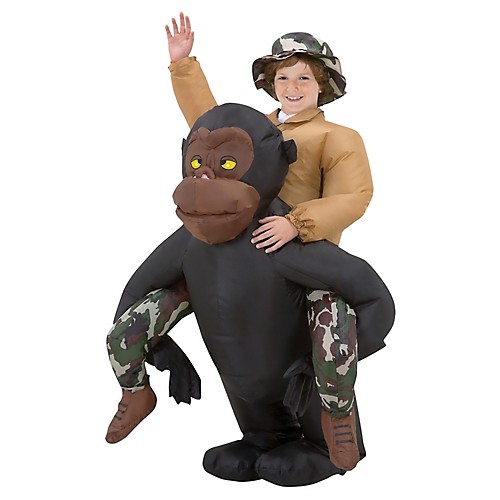 Featured Image for Child’s Riding Gorilla Inflatable Costume