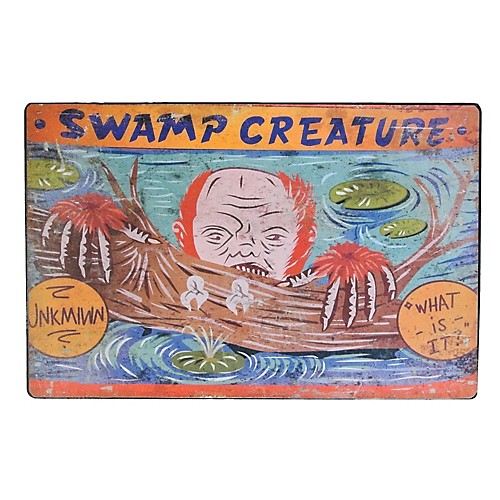 Featured Image for 17″ Swamp Creature Carnival Sign