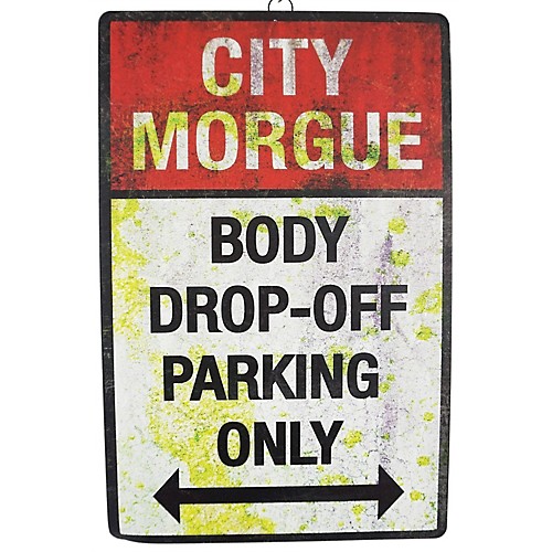 Featured Image for Body Drop Off Parking’ Sign