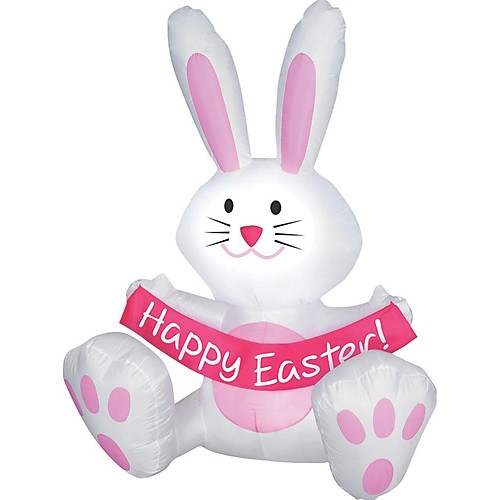Featured Image for 4′ Airblown Easter Bunny Inflatable