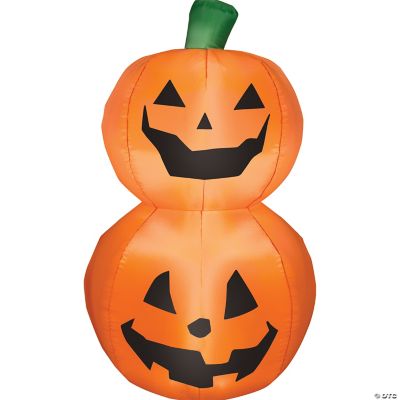 Featured Image for 42″ Airblown Pumpkin Duo Stack – Small