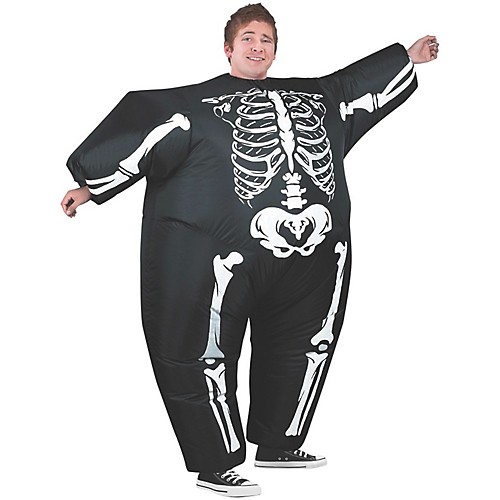 Featured Image for Adult Skeleton Inflatable Costume