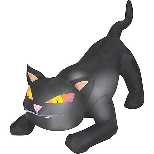 Featured Image for 28″ Airblown Outdoor Black Cat – Small