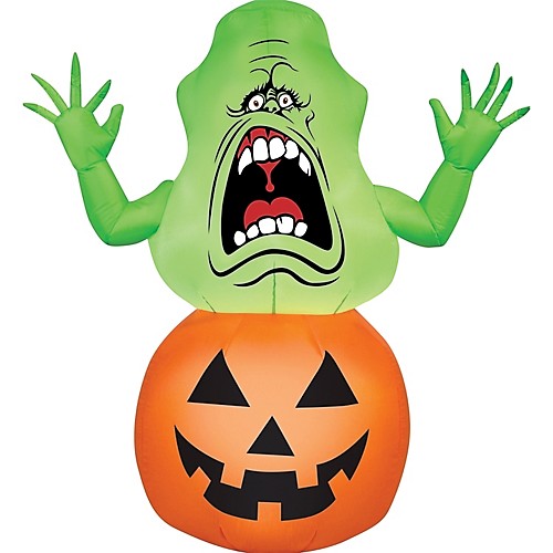Featured Image for 42″ Airblown Slimer On Pumpkin – Small