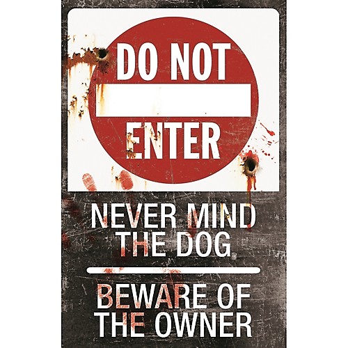 Featured Image for 17″ Do Not Enter Metal Sign