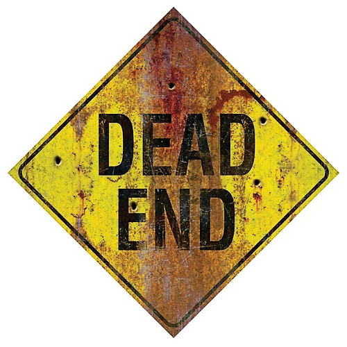 Featured Image for 26″ Dead End Metal Sign