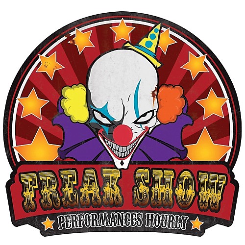 Featured Image for 21″ Freak Show Metal Sign