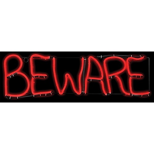 Featured Image for Beware Short Circuit “Light Glo” LED Neon Sign