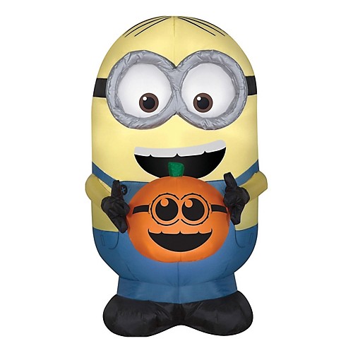 Featured Image for 36″ Airblown Minion Dave & Pumpkin – Small