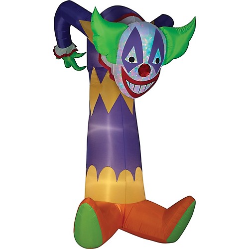Featured Image for Airblown Kaleidoscope Clown Inflatable