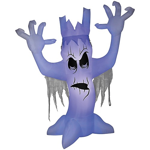 Featured Image for Airblown Scary Tree with Black Light Effect Inflatable