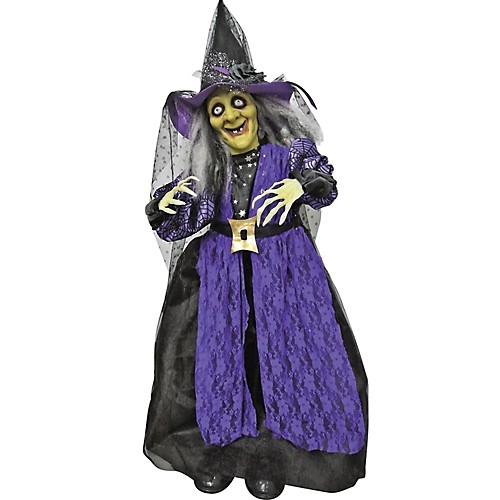 Featured Image for 39″ Animated Standing Witch