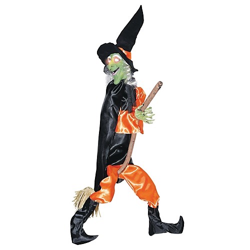 Featured Image for 48″ Leg Kicking Witch with Broom