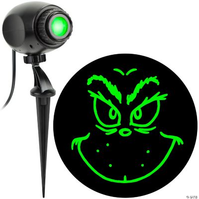 12" Lightshow® Dr. Seuss™ The Grinch Green Projection Light Christmas