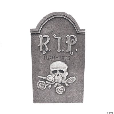 Featured Image for Gravestone Rip W Skull-Rose