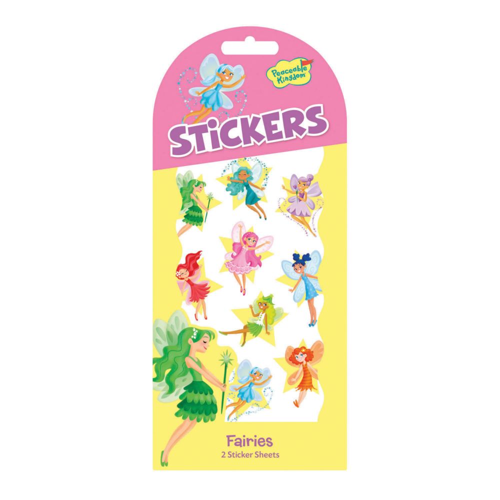 Fairies Stickers: Pack of 12 From MindWare