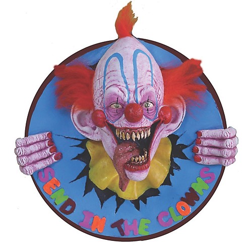 Featured Image for 23″ Send in the Clowns Wall Plaque