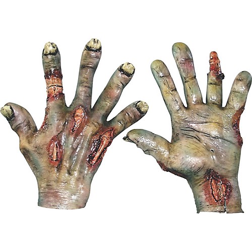 Featured Image for Zombie Rotted Latex Hands